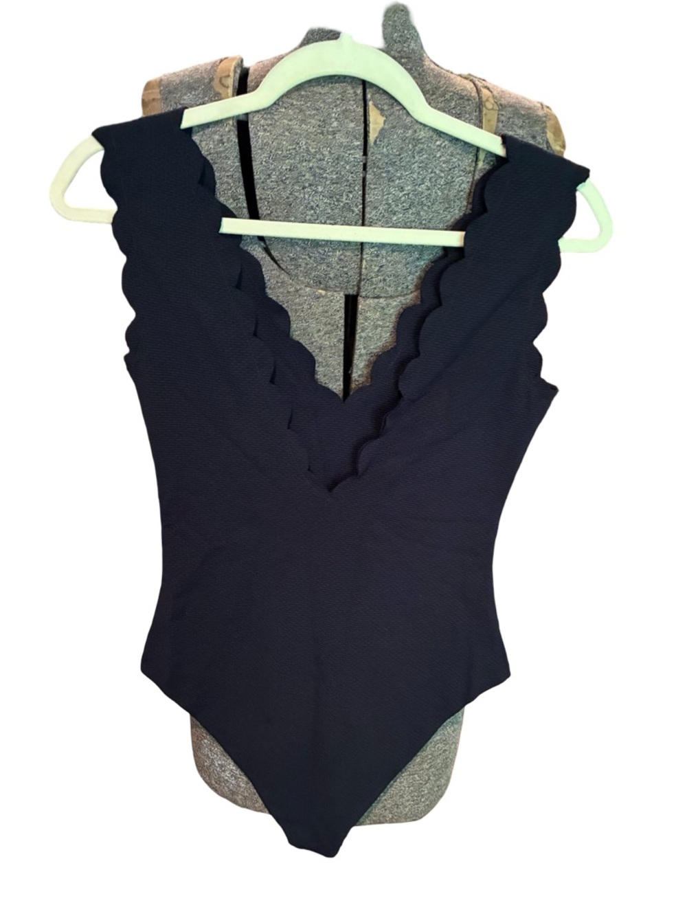 Marysia Black Scalloped One-Piece - Picture 4 of 9